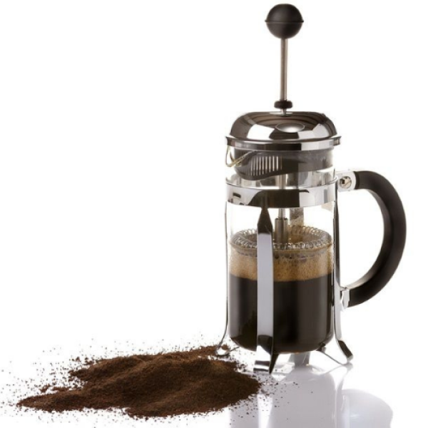 Kaffee mit einer French Press zubereiten