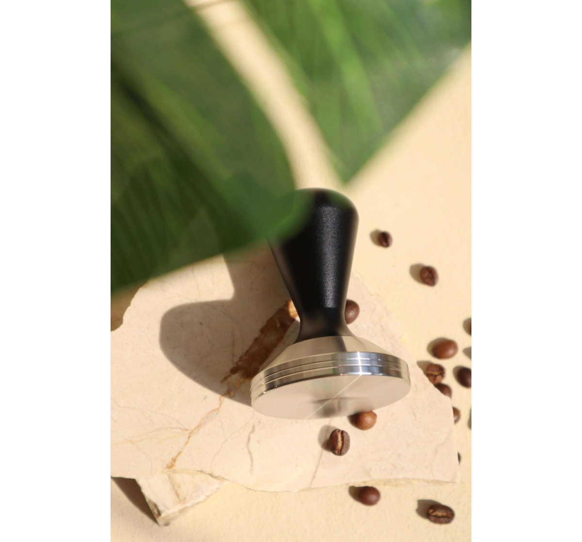 Barista Tamper – Schwarzer Griff 58mm