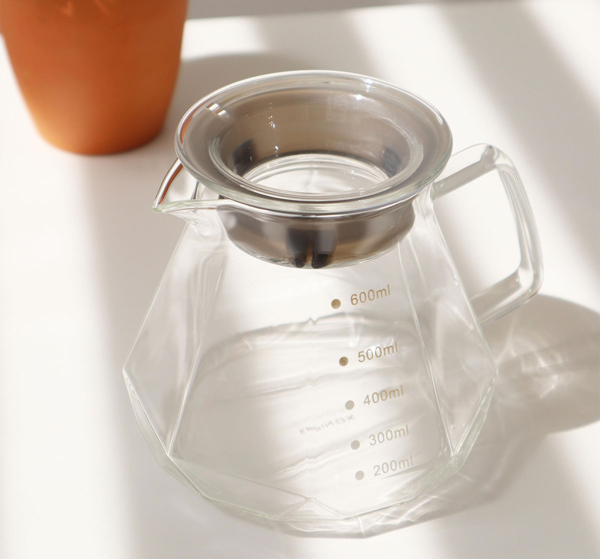 Kaffeeglas-Servierkanne 600ml