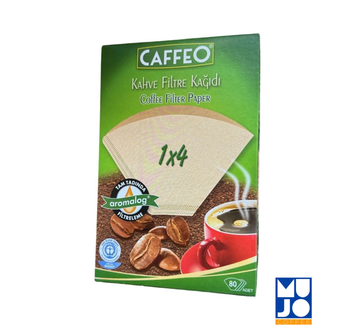 Caffeo Kaffeefilterpapier 1x4 80er